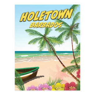 Holetown Barbados Fotodruck