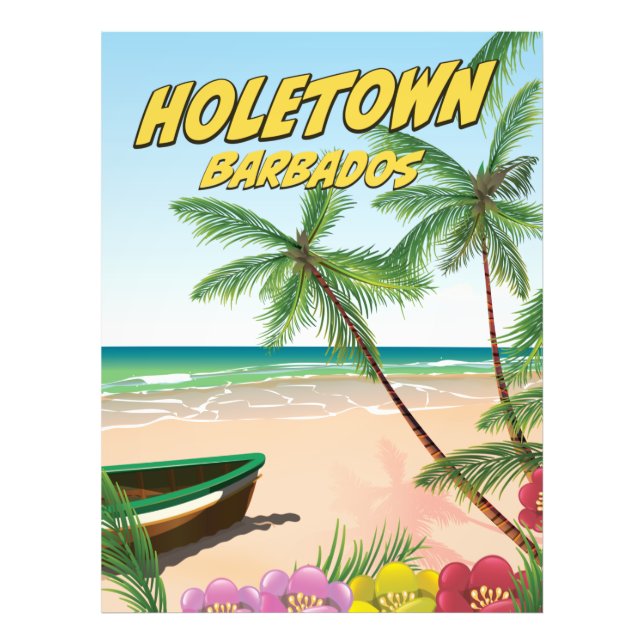 Holetown Barbados Fotodruck (Vorne)
