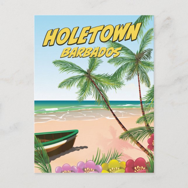 Holetown Barbados Postkarte (Vorderseite)