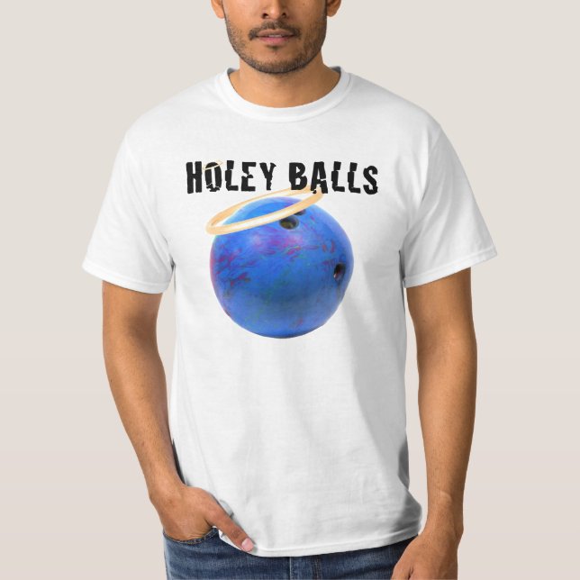 Holey Ball-Bowlings-Team T-Shirt (Vorderseite)