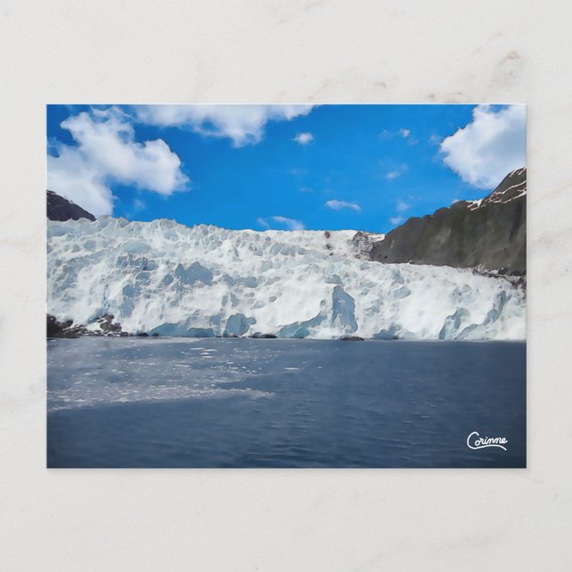Holgate Glacier - Postkarte (Vorderseite)