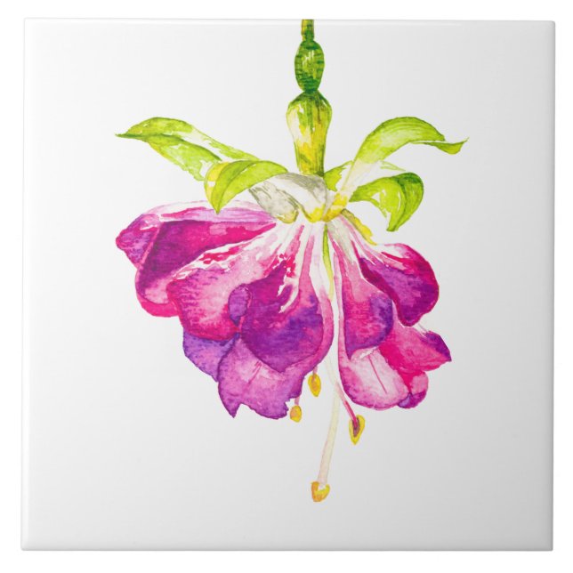 Holi on a Ceramic Tile (A) Fliese (Vorderseite)