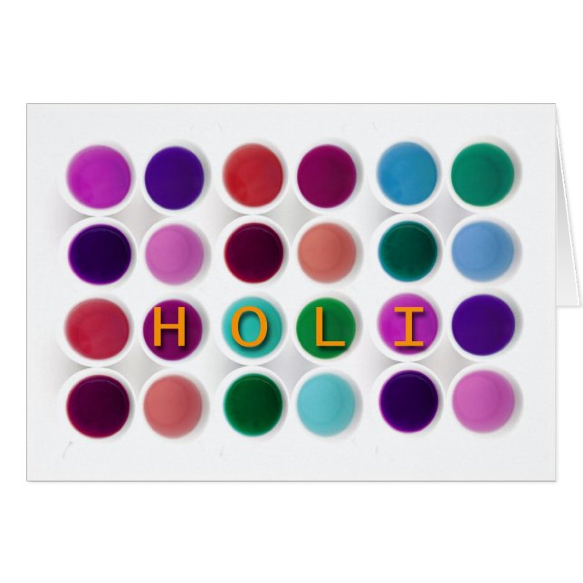 Holi Spring Festival Riot des couleurs (Devant horizontal)