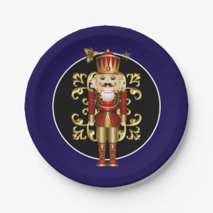 Holiday 7" Paper Tellers Nutcracker Pappteller