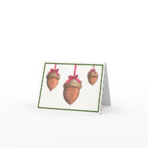 Holiday Acorn Ornaments