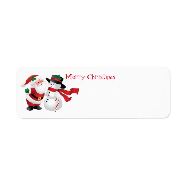 Holiday Address Labels (Vorne)