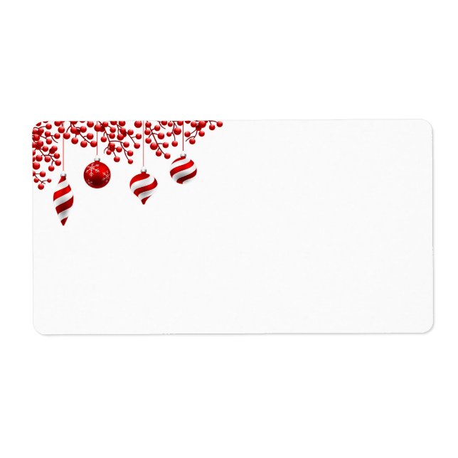 Holiday Address Labels (Vorne)