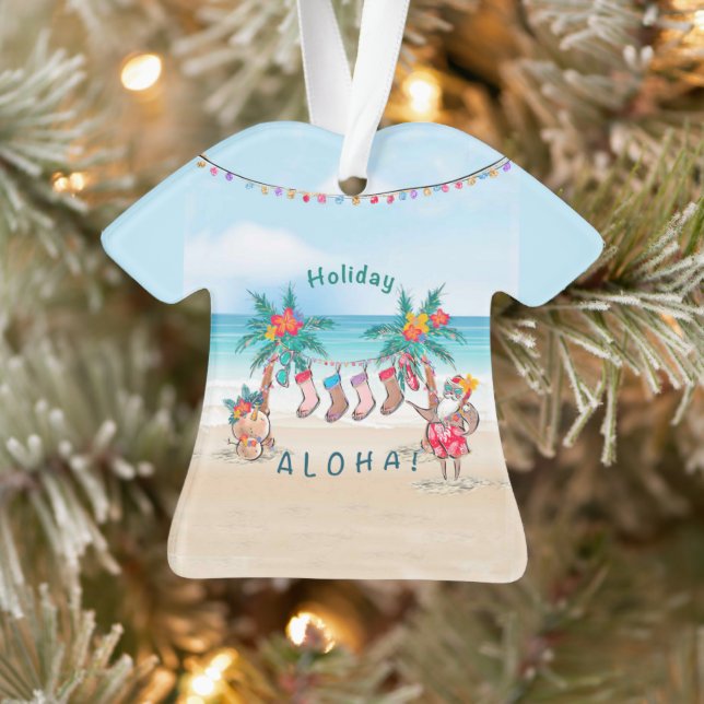 Holiday Aloha Weihnachtsdekoration Ornament (Baum)