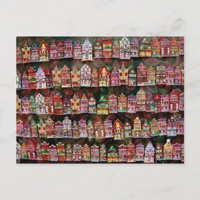 Holiday Amsterdam Postkarte (Vorderseite)