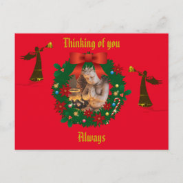 Holiday Angel Postkarte