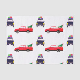 Holiday Automobile Jam Seidenpapier