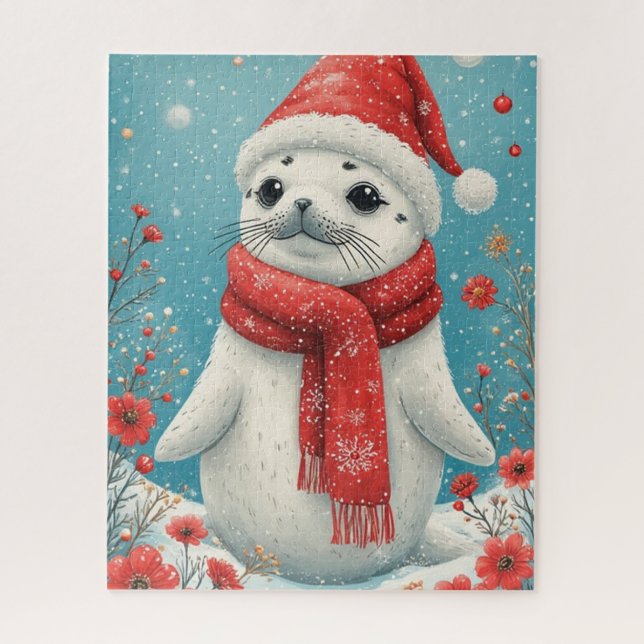 Holiday Baby Seal  (Vertikal)