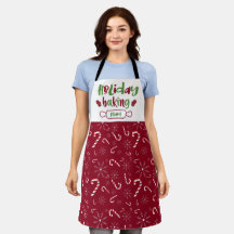 Holiday Backteam Niedlich Weihnachten Rot Grün