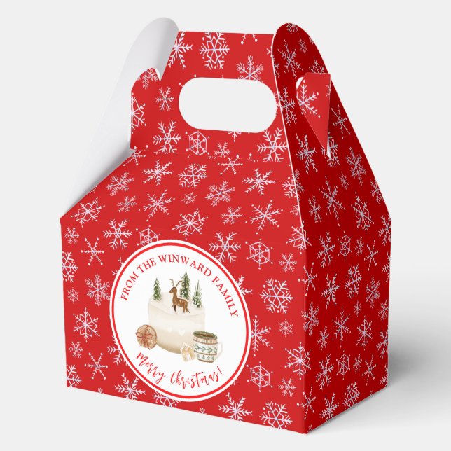 Holiday Baking Christmas Cake Geschenkschachtel (Vorderseite)