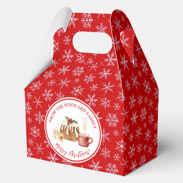 Holiday Baking Christmas Pudding Geschenkschachtel (Vorderseite)