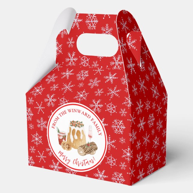 Holiday Baking Christmas Pudding Geschenkschachtel (Vorderseite)