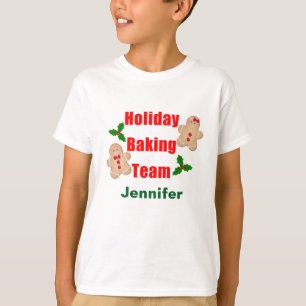 Holiday Baking Team Cookies Gingerbrot Spaß T-Shirt