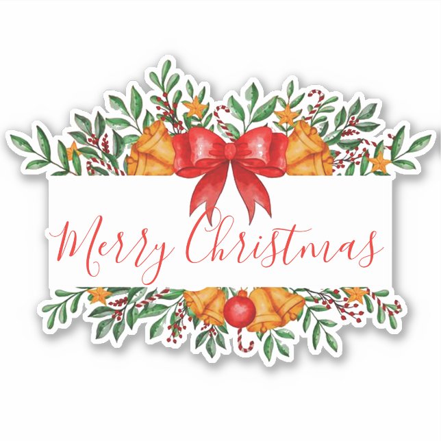 Holiday Banner Aufkleber (Vorderseite)