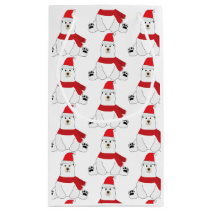 Holiday Bear Kleine Geschenktasche Kleine Geschenktüte