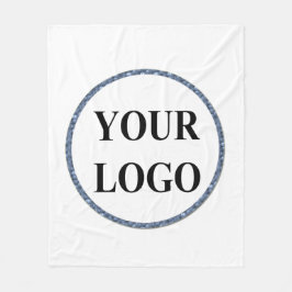 Holiday Blanket Throw ADD-LOGO Modernes Skript Fleecedecke