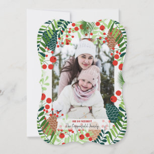Holiday Bold Foto Card Einladung