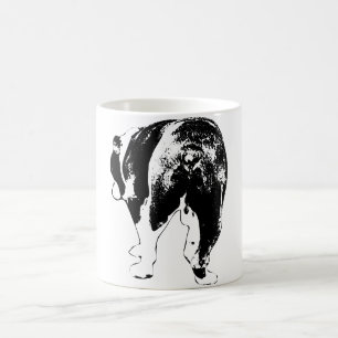 Holiday Bulldog Back View Ink Studie Kaffeetasse