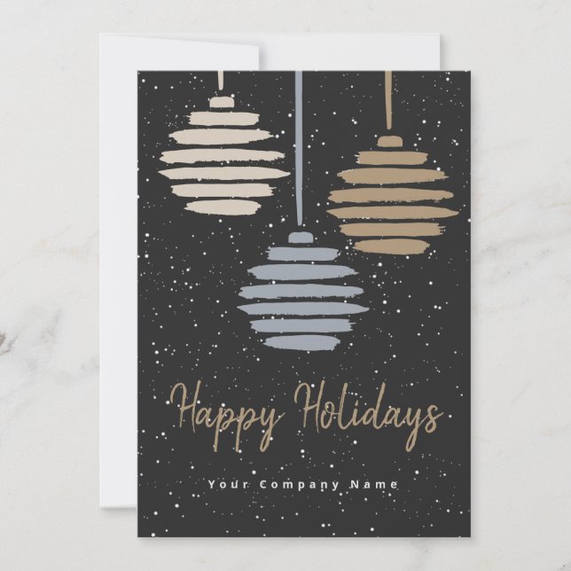 Holiday Business Foto Navy Gold (Vorderseite)