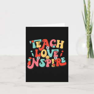 Holiday Byck to School Unterricht Liebe Inspiriert Karte