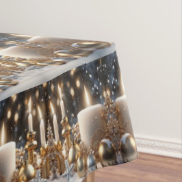 Holiday Candles Tableclout Tischdecke