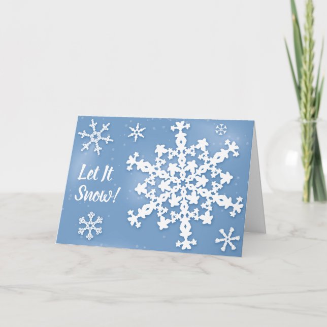 Holiday Card für Spiele mit Snow-how Karte (Vorderseite)