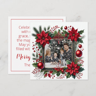 Holiday Cheer - Ein Familienweihnachtskuchen Karte