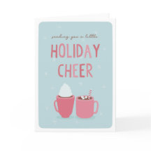Holiday Cheer Greeting Card (blank inside)