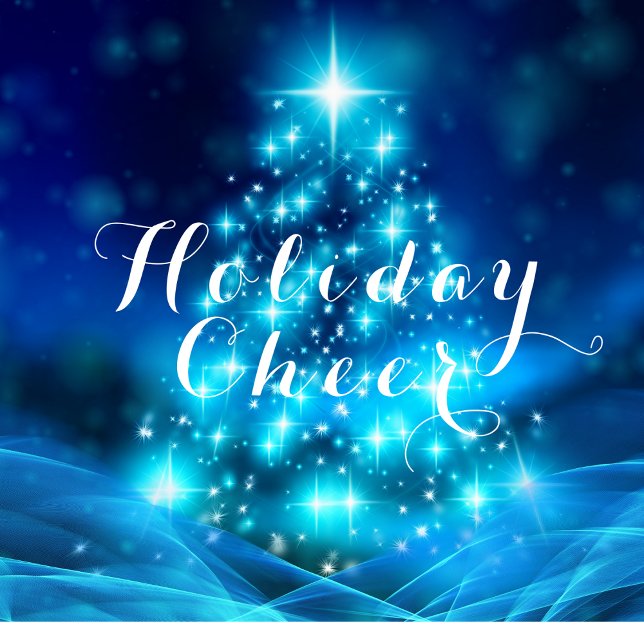 Holiday Cheer Ornament Karte (Von Creator hochgeladen)