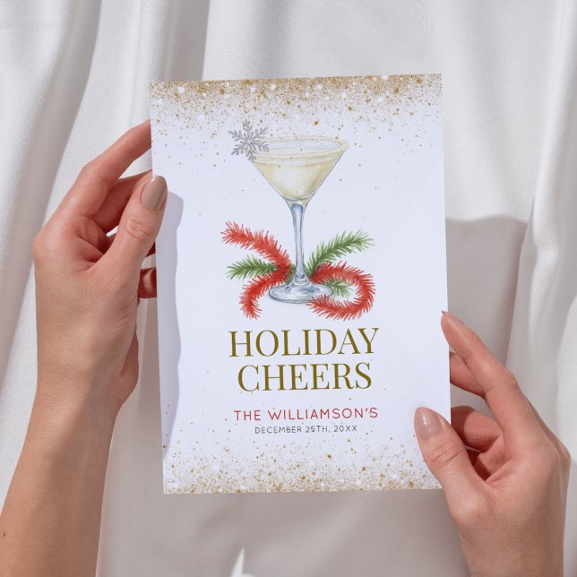 Holiday Cheers Cocktail Martini Weihnachten (Von Creator hochgeladen)