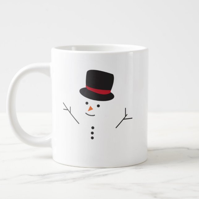 Holiday Christmas Mug – Magical Winter Cocoa Jumbo-Tasse (Links)
