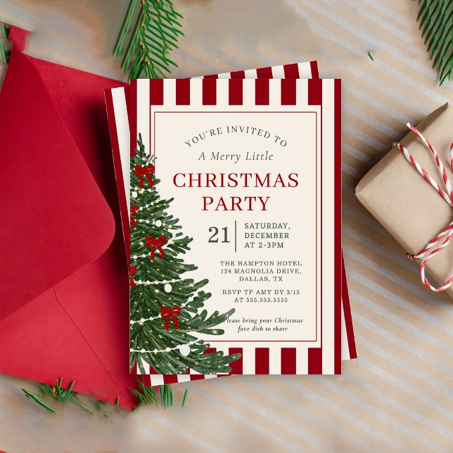Holiday Christmas Party Invitation invitation Einladung (Von Creator hochgeladen)