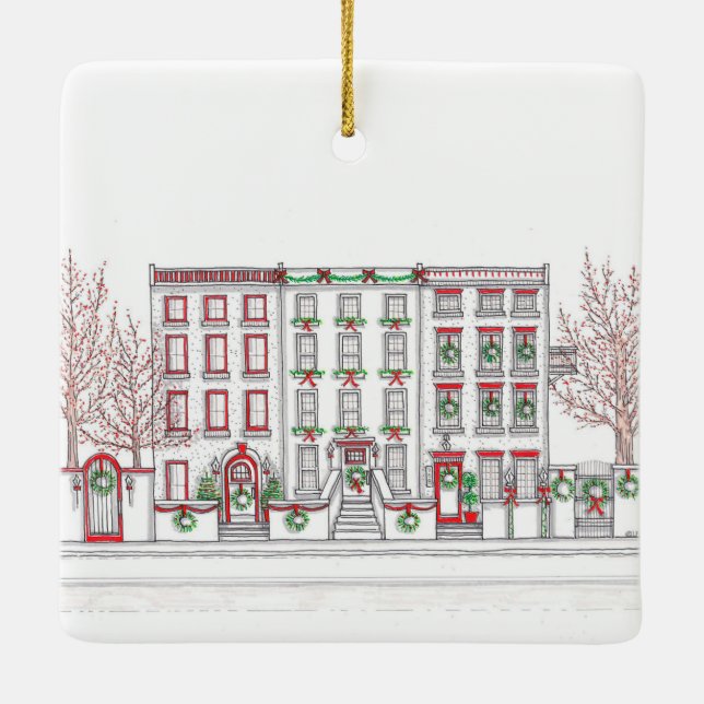 Holiday City Ornament (Rückseite)