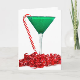 Holiday Cocktail Feiertagskarte