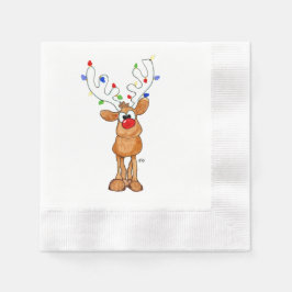 Holiday Cocktail Napkins Serviette