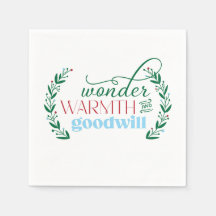 Holiday Cocktail Napkins