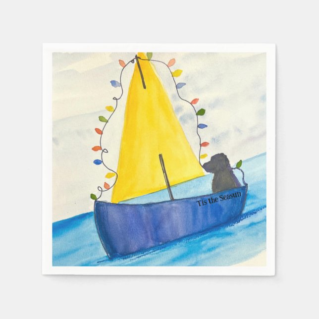 Holiday Cocktail Servietten (Vorderseite)