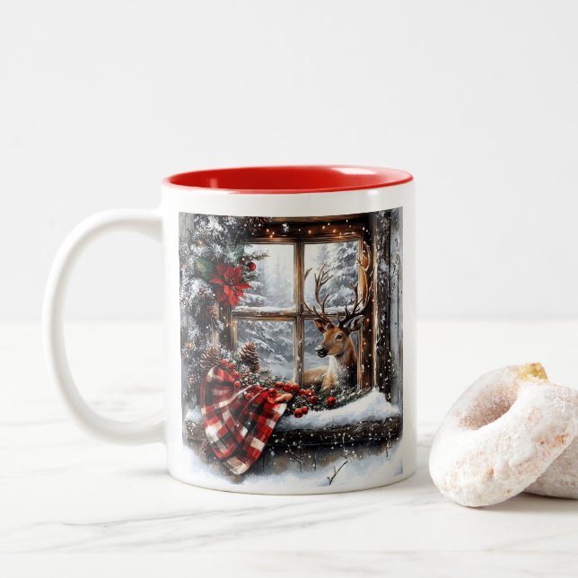 Holiday Coffee Tasse (Mit Donut)