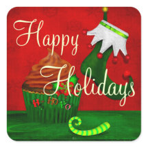Holiday Cupcake Whimsey PERSONALISIERT