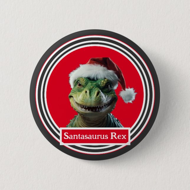 Holiday Dino Button (Vorderseite)