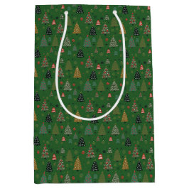 Holiday Echoes-Green Mittlere Geschenktüte