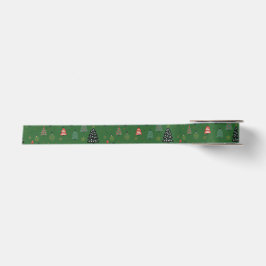 Holiday Echoes-Green Satinband