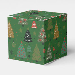 Holiday Echoes-Grüne Geschenkbox Geschenkschachtel
