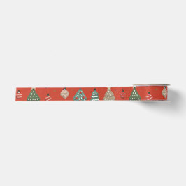 Holiday Echoes-Red Satinband
