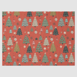 Holiday Echoes-Red Seidenpapier