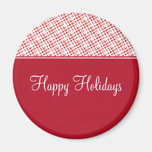 Holiday Effervescence Christmas Magnet